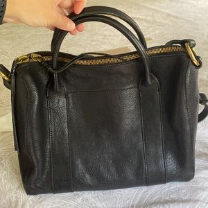 Madewell black leather purse. Excellent used condition!